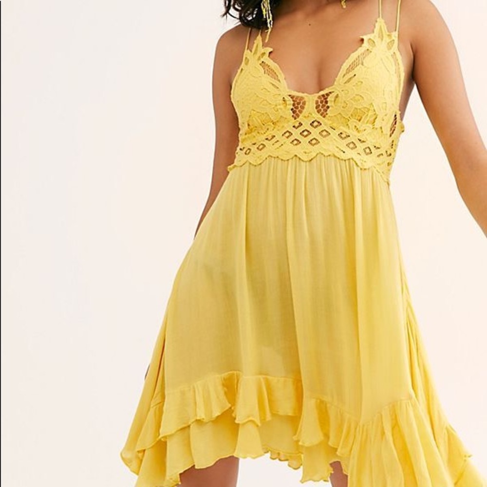 Free People Adella Slip Dress